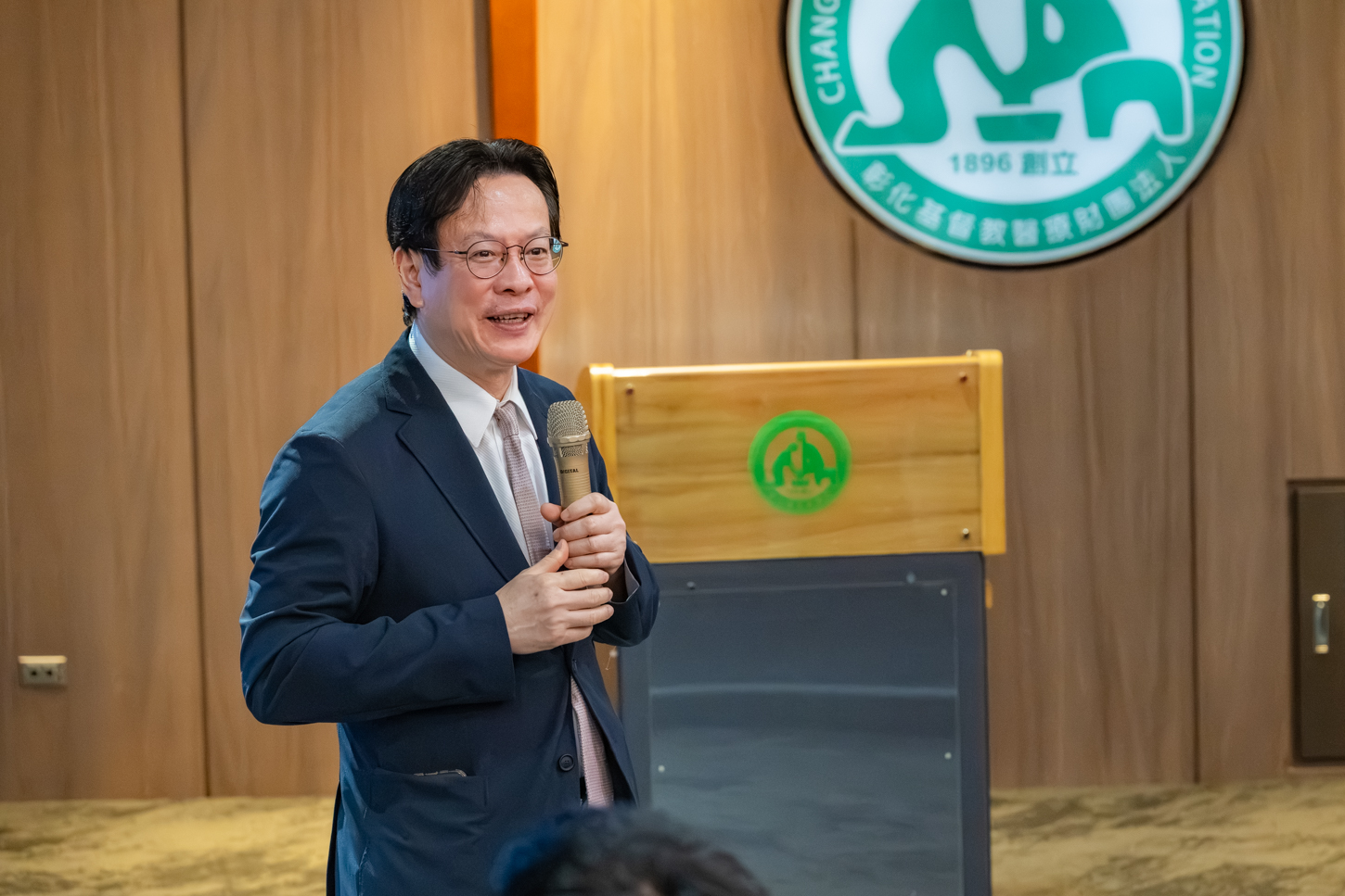 彰基總院長陳穆寬教授致詞。(彰基提供)